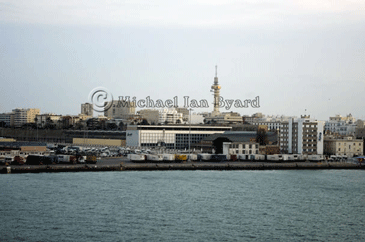 Leaving Cadiz Harbour